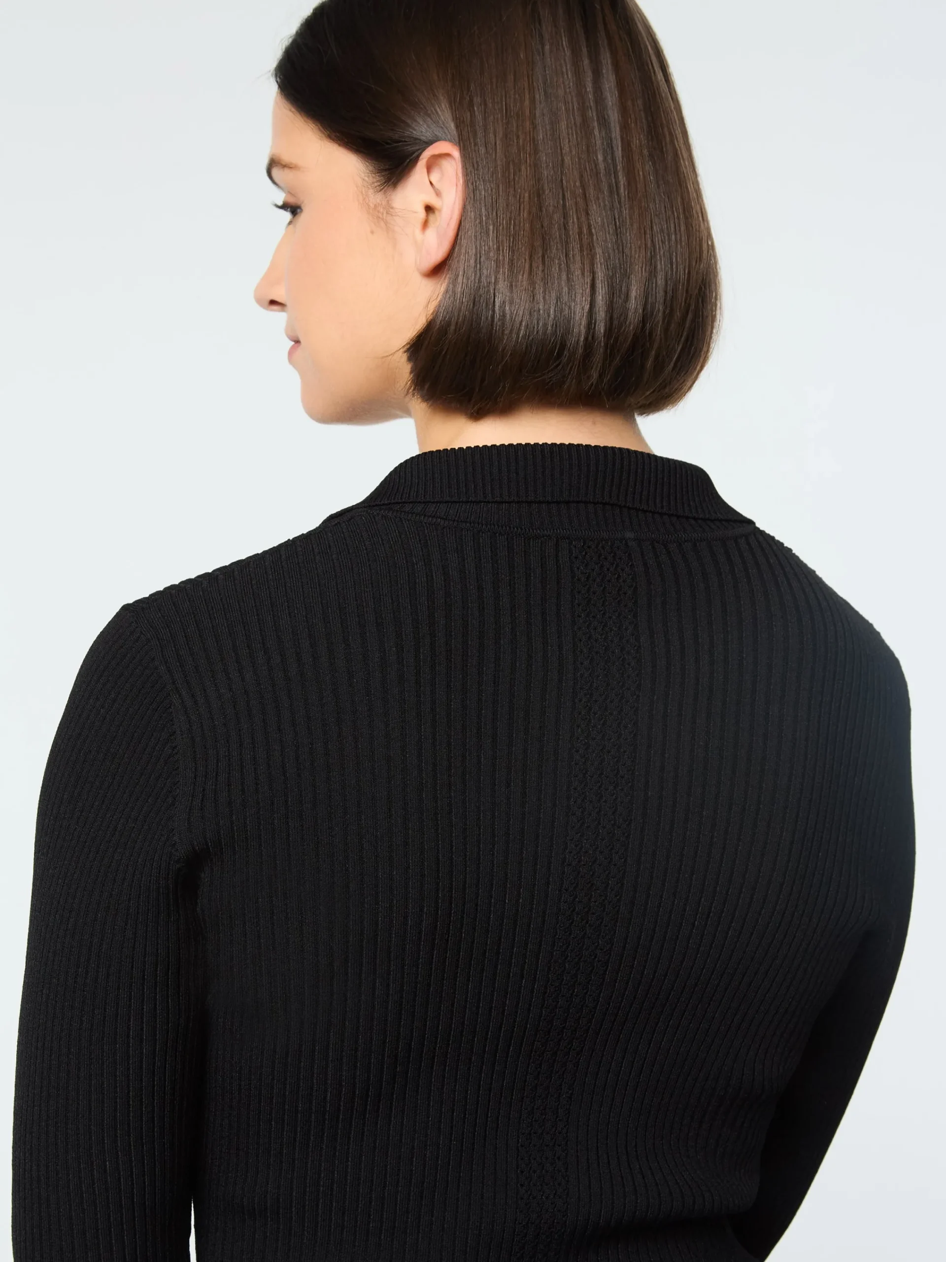 Fashion Magreta Rib Cardigan- Women Tops And Sports Bras|For The Court
