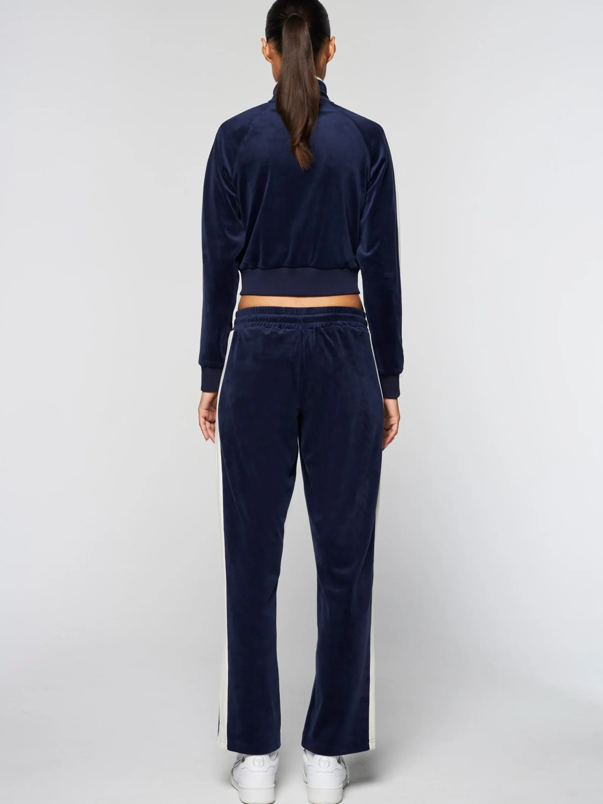 Hot Miss Carlotta Velour Track Jacket- Tracksuits|Velour