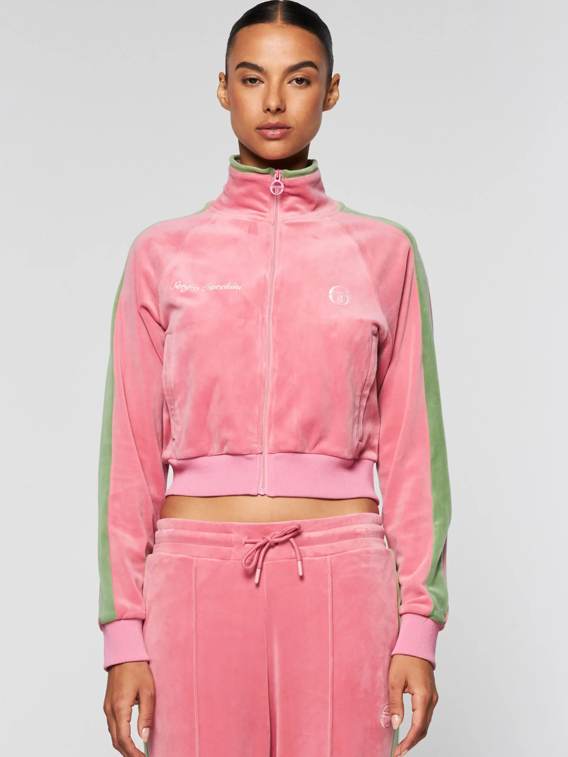 Discount Miss Carlotta Velour Track Jacket- Tracksuits|Velour