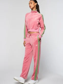 Discount Miss Carlotta Velour Track Jacket- Tracksuits|Velour