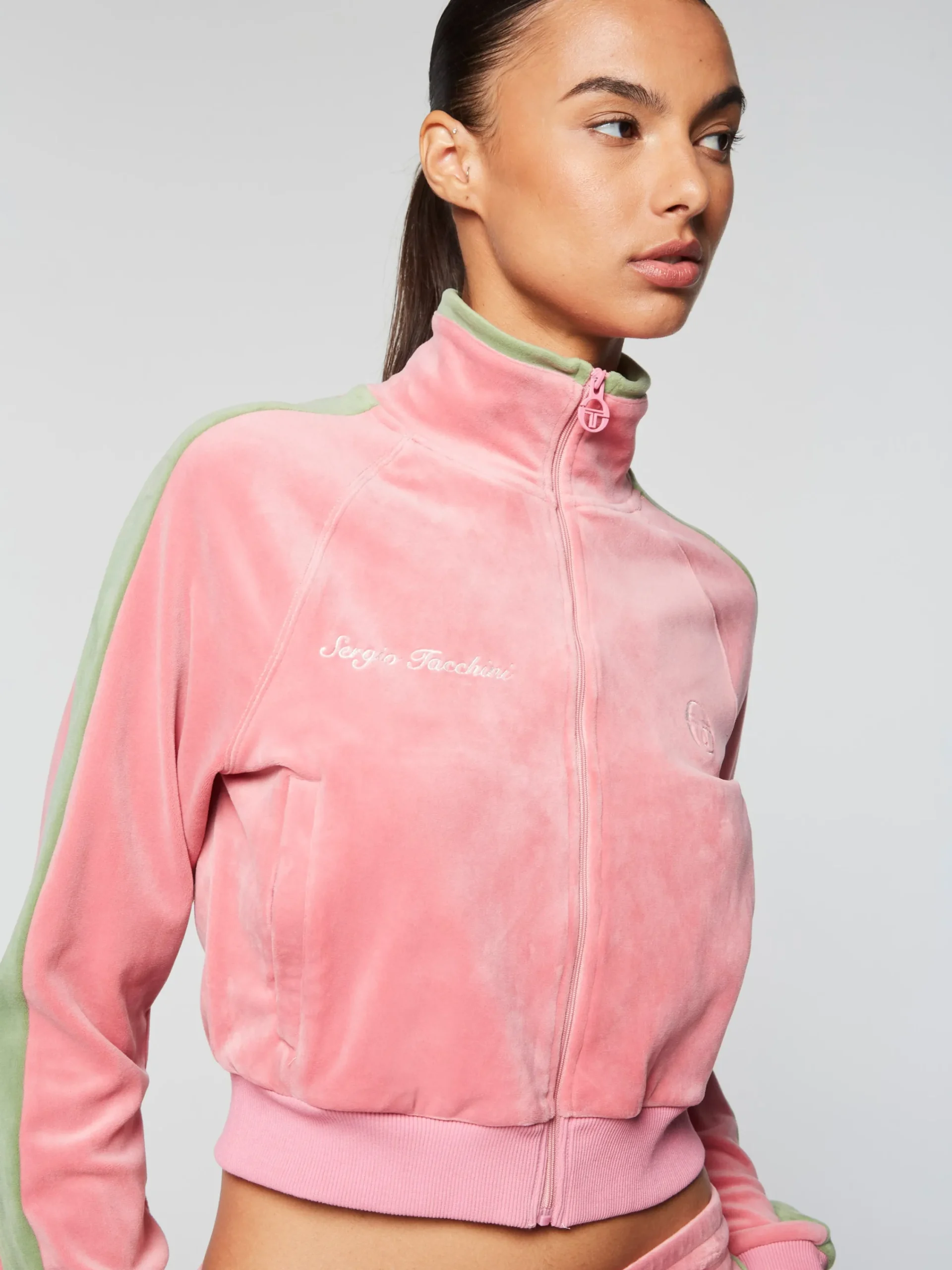 Discount Miss Carlotta Velour Track Jacket- Tracksuits|Velour