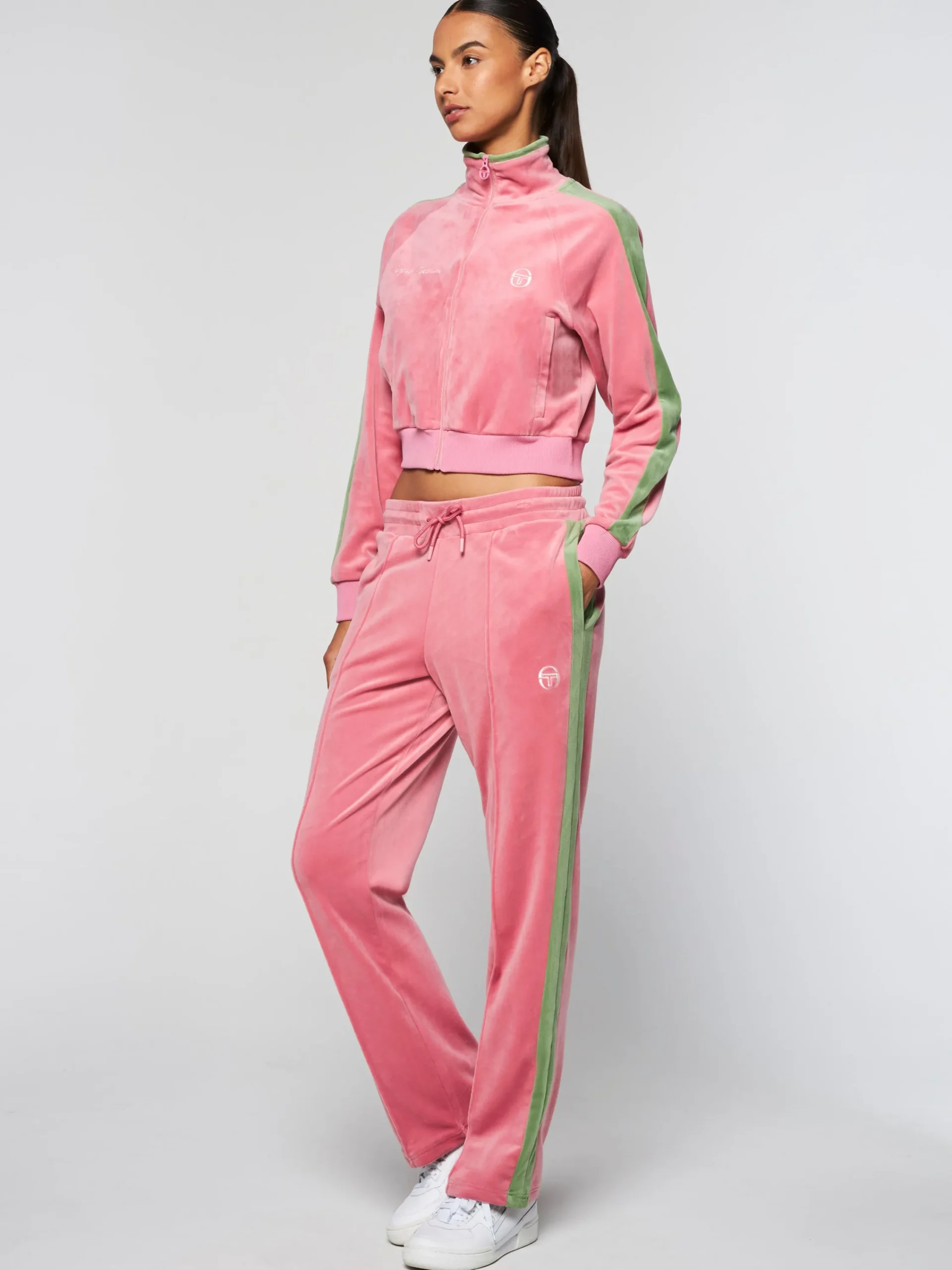 Store Miss Carlotta Velour Track Pant- Tracksuits|Velour