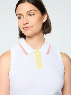 Hot Noale Cropped Tennis Polo- Women Tops And Sports Bras|For The Court