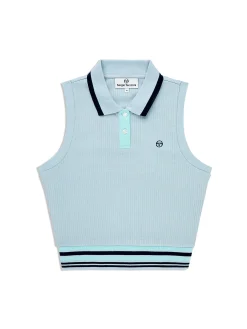 Discount Noale Cropped Tennis Polo- Women Tops And Sports Bras|For The Court