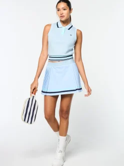 Discount Noale Cropped Tennis Polo- Women Tops And Sports Bras|For The Court