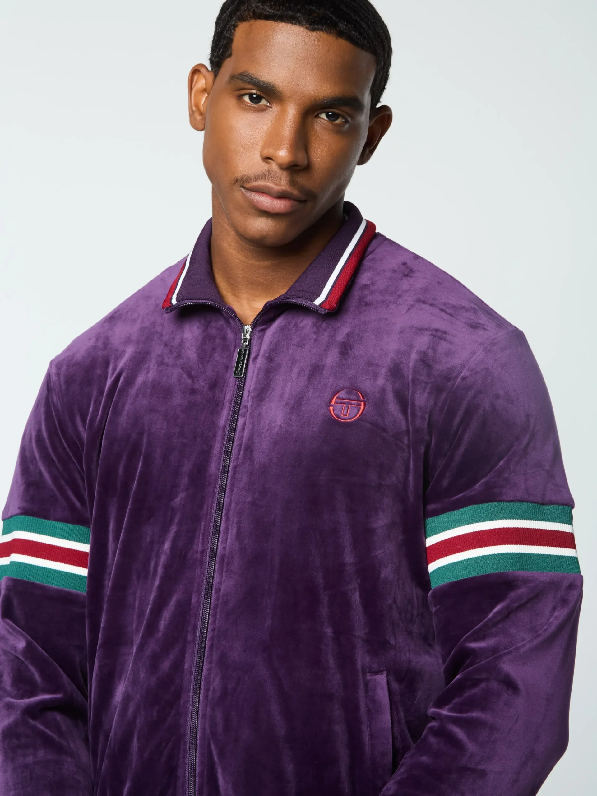 Hot Ostuni Velour Track Jacket- Tracksuits|Velour