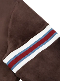 New Ostuni Velour Track Jacket- Tracksuits|Velour