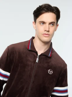 New Ostuni Velour Track Jacket- Tracksuits|Velour