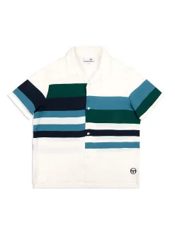 Best Pennellata Cabana Shirt- Gardenia/ Multi Matching Separates