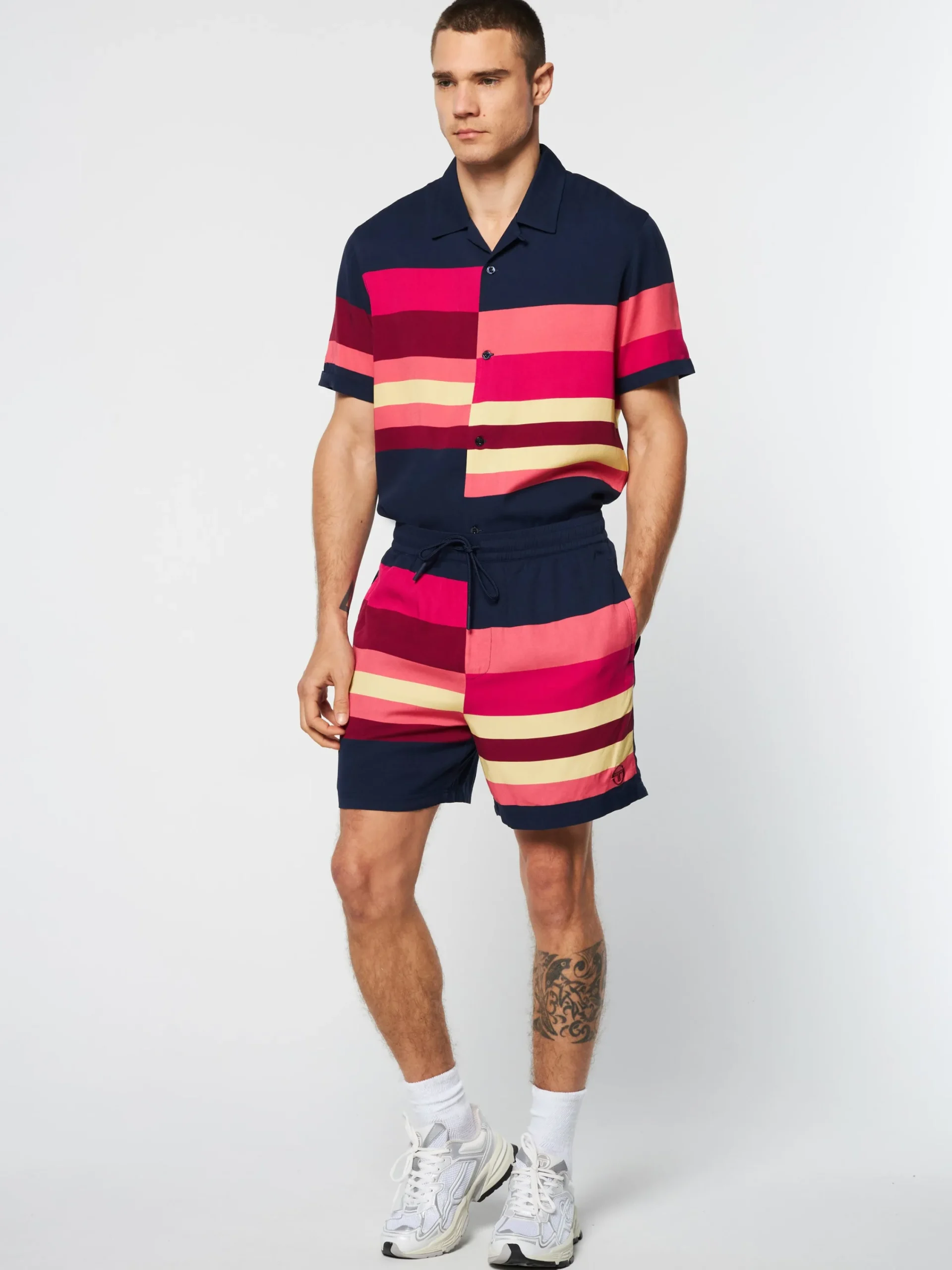 New Pennellata Short- Maritime Blue/ Multi Shorts And Swim|Matching Separates