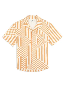 Outlet Piastrella Terry Cabana Shirt- T-Shirts|Matching Separates