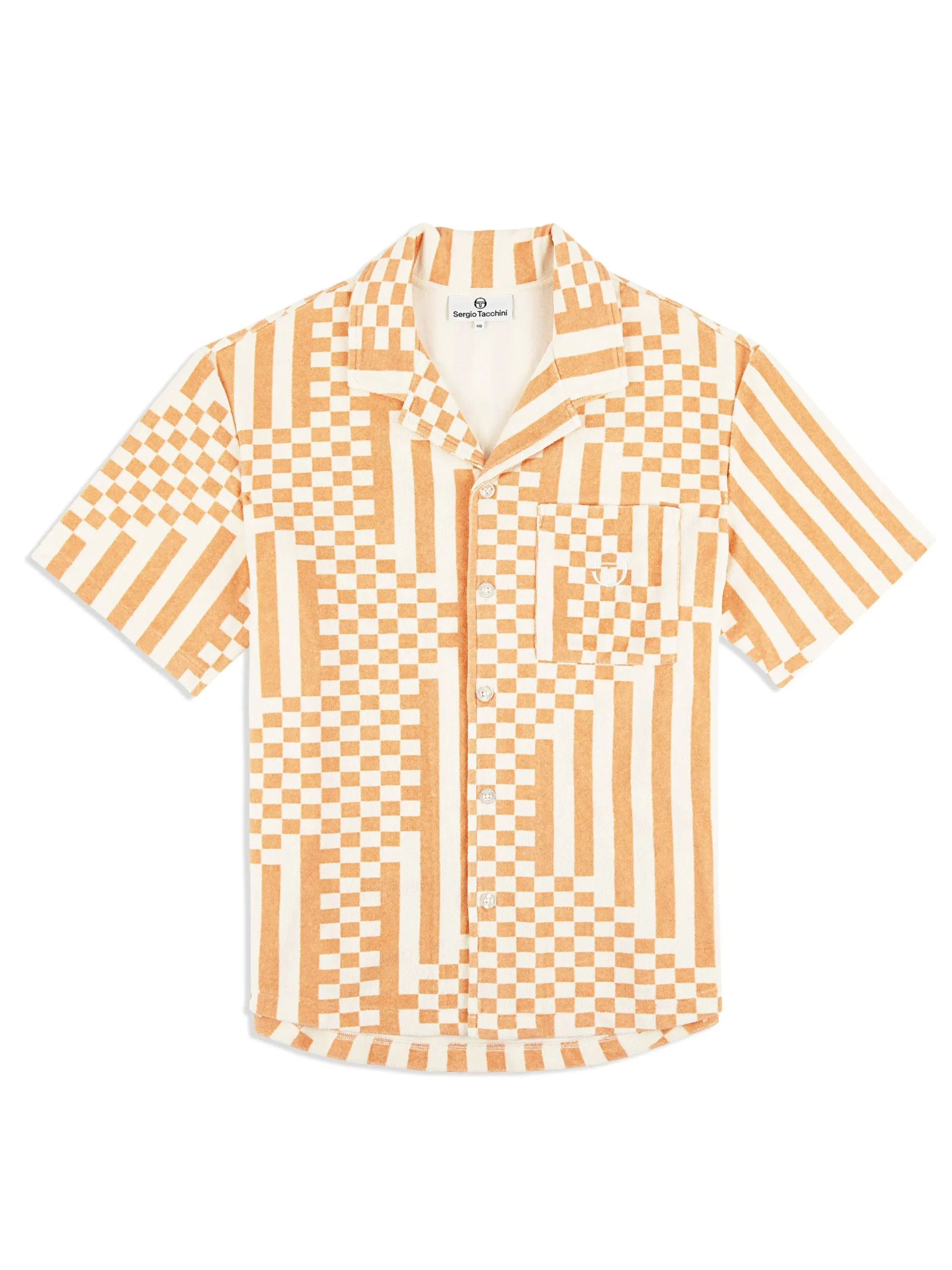 Outlet Piastrella Terry Cabana Shirt- T-Shirts|Matching Separates