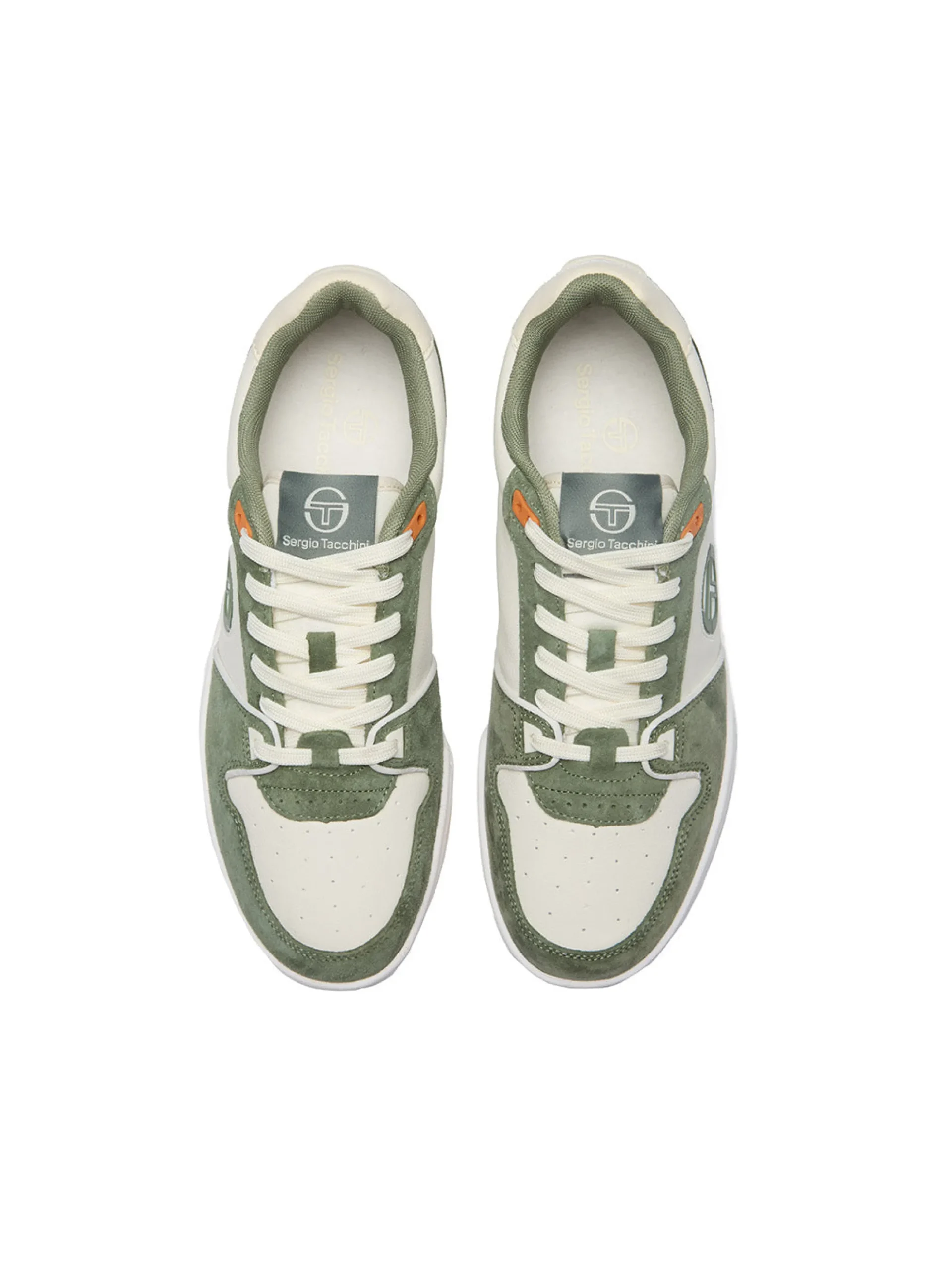 Clearance Prime Shot DA- Hedge Green/ White/ Tangerine For The Court|Shoes