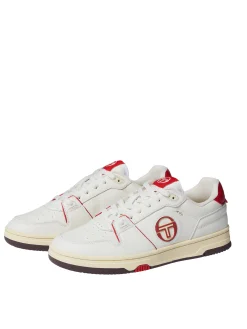 Flash Sale Prime Shot DA Sneaker- Antique White/ Almond Oil/ Adrenaline Red For The Court|Shoes