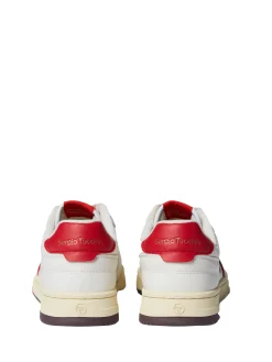 Flash Sale Prime Shot DA Sneaker- Antique White/ Almond Oil/ Adrenaline Red For The Court|Shoes