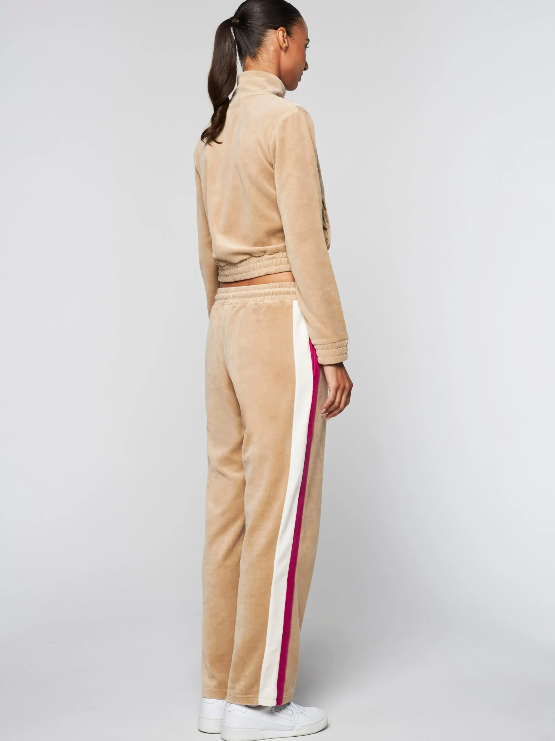 Flash Sale Rosa Velour Track Pant- Velour