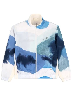 Clearance Spiaggia Track Jacket- Maritime Blue/ Multi Tracksuits|Nylon