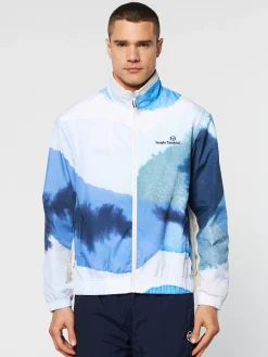 Clearance Spiaggia Track Jacket- Maritime Blue/ Multi Tracksuits|Nylon