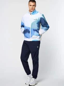Clearance Spiaggia Track Jacket- Maritime Blue/ Multi Tracksuits|Nylon
