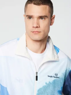 Clearance Spiaggia Track Jacket- Maritime Blue/ Multi Tracksuits|Nylon