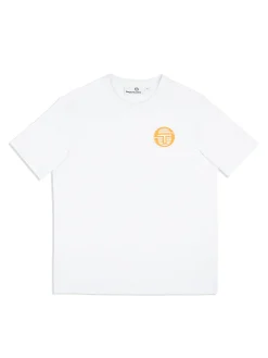 Shop Tenda T-Shirt- Brilliant White/ Tangerine T-Shirts|The Essentials