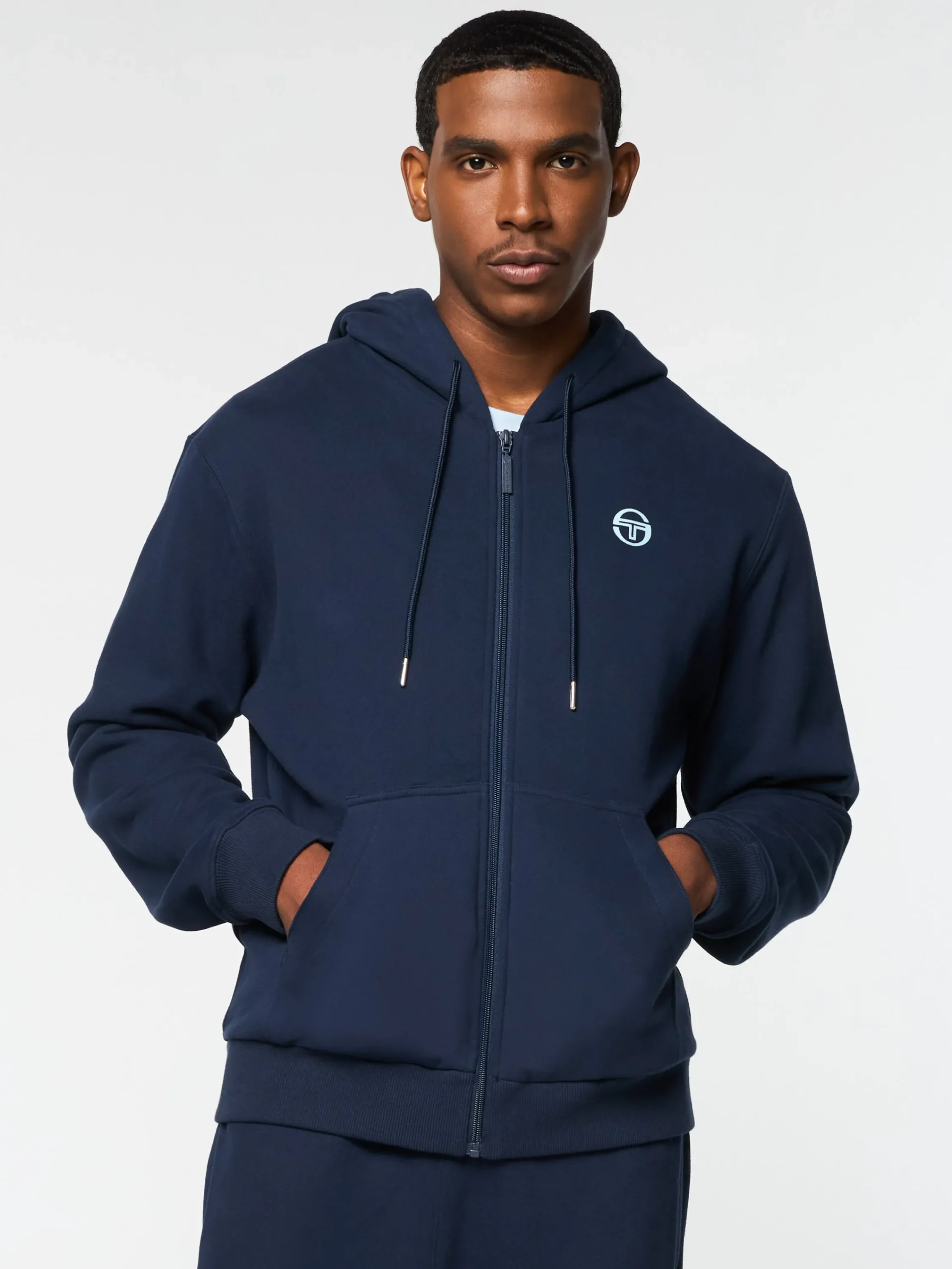 Hot Varsita Zip Up Hoodie- Sweatshirts And Hoodies|Matching Separates