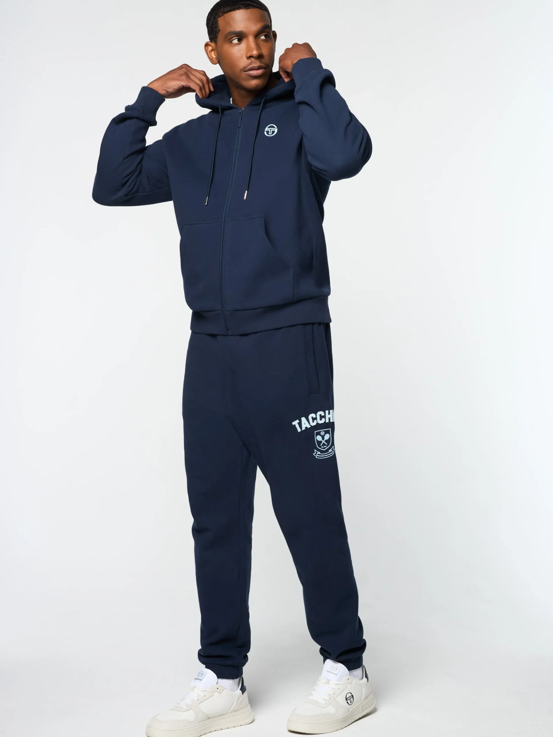 Hot Varsita Zip Up Hoodie- Sweatshirts And Hoodies|Matching Separates