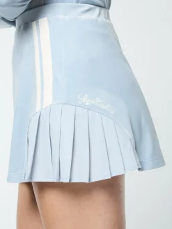 Best Sale Veneto Velour Mini Skirt- Women Velour|For The Court
