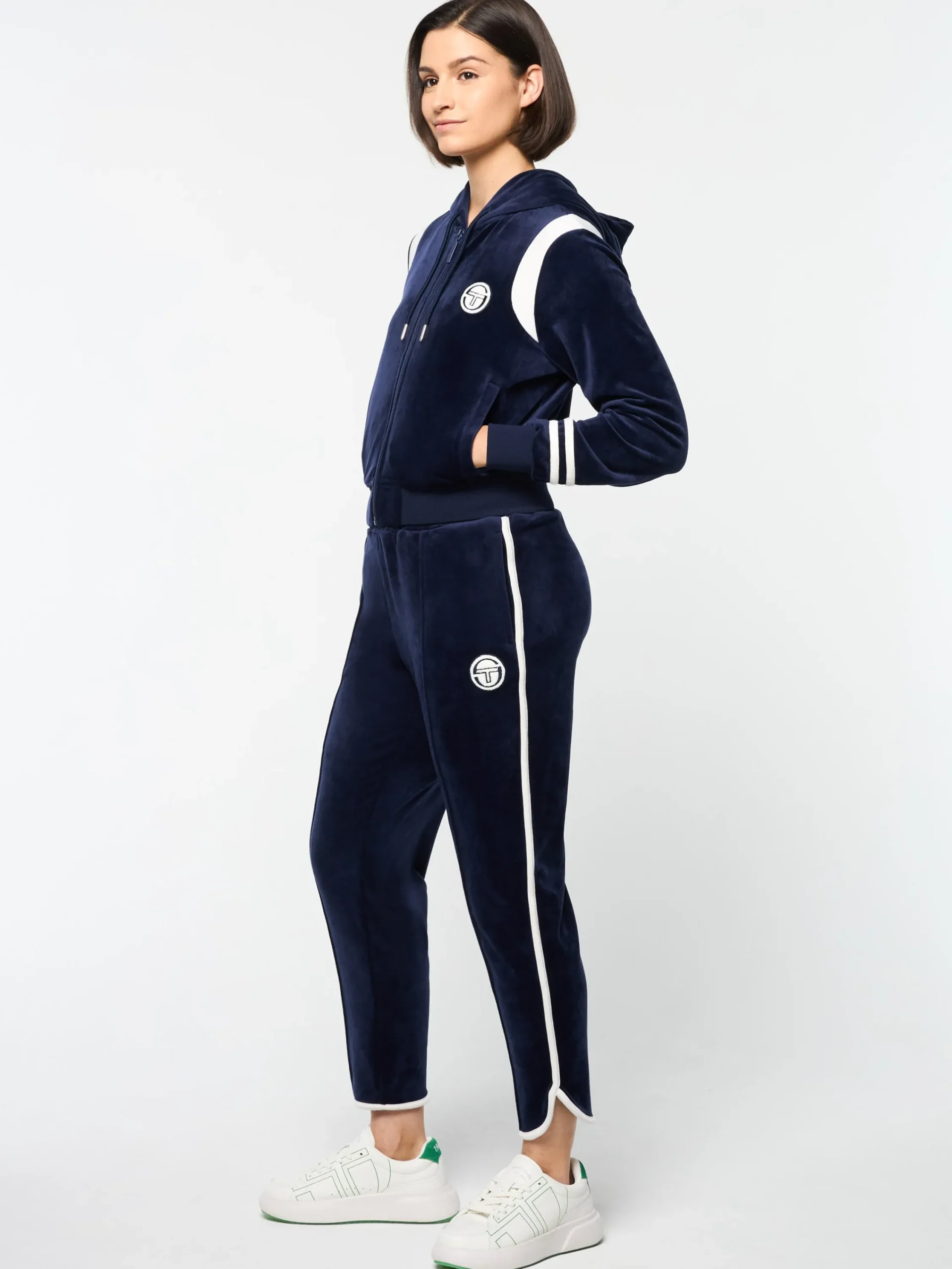 Cheap Veneto Velour Zip-Up Hoodie- Velour